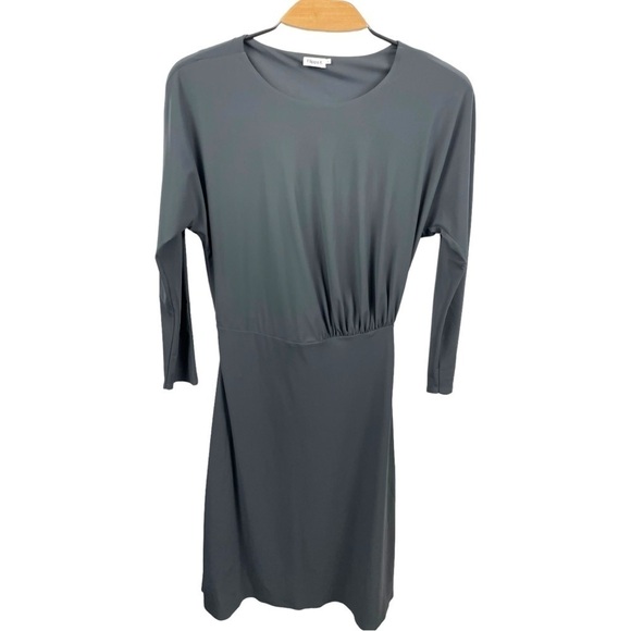 FILIPPA K Slate Grey Drapey Back Detail Dress Size S - Picture 7 of 10